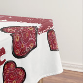 VALENTIJNSDAG TAFELKLEED (Voorbeeld)