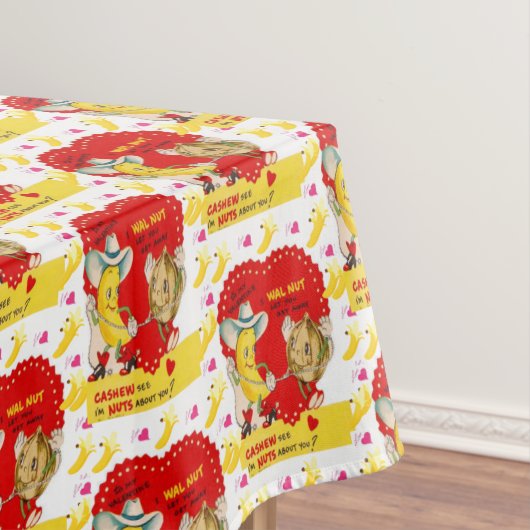 Valentijnsdag Tafelkleed Banaan Vintage (Voorbeeld)