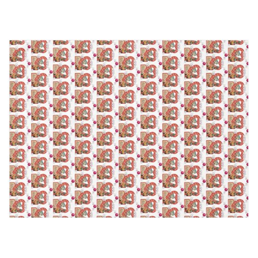 Valentijnsdag Tafelkleed Kitten  (Voorkant (Horizontaal))