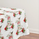 Valentijnsdag Tafelkleed Vogel  (Voorbeeld)