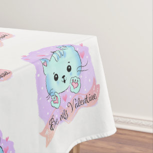 Valentijnsdag Tafelkleed Wees mijn Valentijn