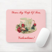  Valentijnsdag Tea Cup Muismat (Met muis)