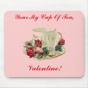  Valentijnsdag Tea Cup Muismat