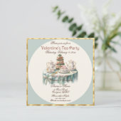 Valentijnsdag Tea Party (Staand voorkant)