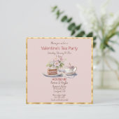 Valentijnsdag Tea Party (Staand voorkant)