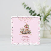 Valentijnsdag Tea Party (Staand voorkant)