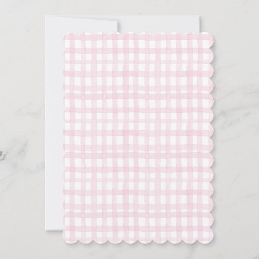 Valentijnsdag Tea Party bewerkbare uitnodiging (Achterkant)