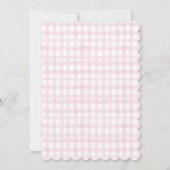 Valentijnsdag Tea Party bewerkbare uitnodiging (Achterkant)