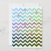 Valentijnsdag Tea Party met Teddy Kaart (Achterkant)