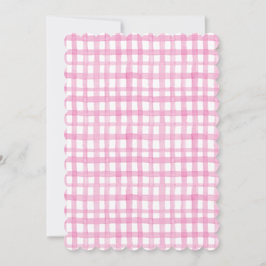 Valentijnsdag Tea Party Uitnodiging (Achterkant)