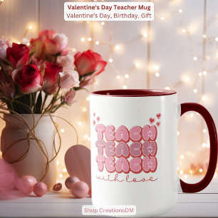 Valentijnsdag Teacher Mok