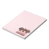 Valentijnsdag Teckel Dogs Notitieblok (Linkerzijde)