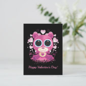 Valentijnsdag Teddy Bear Briefkaart (Staand voorkant)