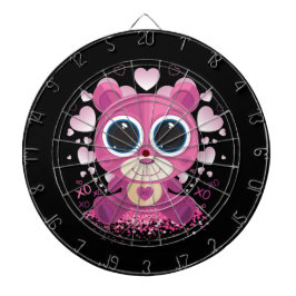 Valentijnsdag Teddy Bear Dartbord