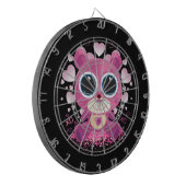 Valentijnsdag Teddy Bear Dartbord (Voorkant Links)