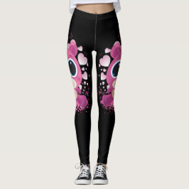 Valentijnsdag Teddy Bear Leggings