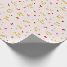 Valentijnsdag tekst en harten op crème