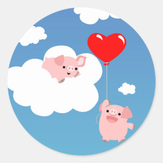 Valentijnsdag: The Wings of Love sticker