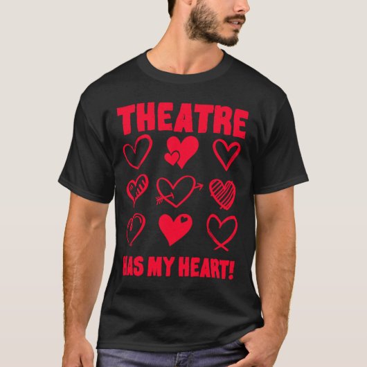 Valentijnsdag Theater heeft mijn hartelijke waarde T-shirt (Voorkant)