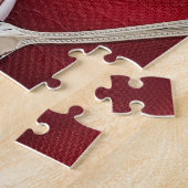 Valentijnsdag thee en koekjes legpuzzel (Zijkant)