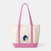 Valentijnsdag Thee Tote Bag (Achterkant)