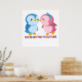 Valentijnsdag Thema Design Poster (Keuken)