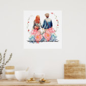 Valentijnsdag Thema Design Poster (Keuken)