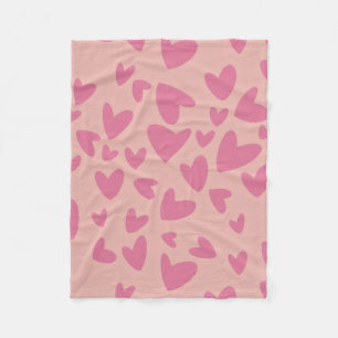 Valentijnsdag thema  fleece deken