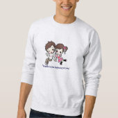 Valentijnsdag Thema liefde Design Sweatshirt (Voorkant)