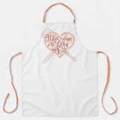 Valentijnsdag thema Schort - Keuken Gift (Voorkant)