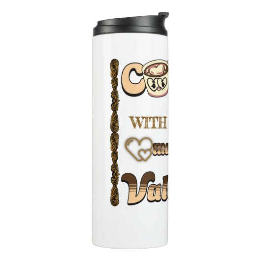  Valentijnsdag Thermosbeker (Gedraaid links)