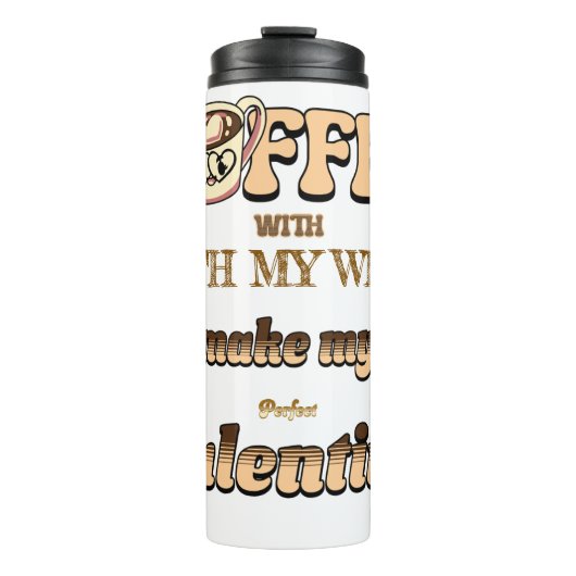  Valentijnsdag Thermosbeker (Voorkant)