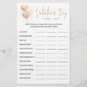 Valentijnsdag Think Fast, Think Quick party game (Voorkant)