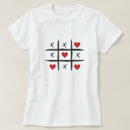 Valentijnsdag tic tac teen harten kisses t-shirt