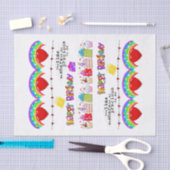 Valentijnsdag Tissue Paper Happy Birthday Tissuepapier (Craft)