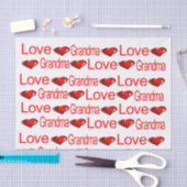 Valentijnsdag Tissue Paper Love Mom Grootmoeder Tissuepapier (Craft)