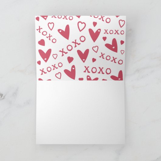 Valentijnsdag - Tobey - Cocker-spaniël Feestdagen Kaart (Binnen)