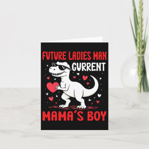 Valentijnsdag Toekomst Dames Man Huidige Mamas Boy Kaart