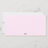 Valentijnsdag Travel Flight Boarding Pass Feestdagenkaart (Achterkant)