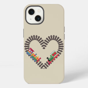 Valentijnsdag Trein Spoorweg Hart iPhone 13 Hoesje