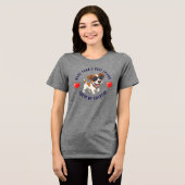 Valentijnsdag Tri-Blend Shirt (Voorkant volledig)