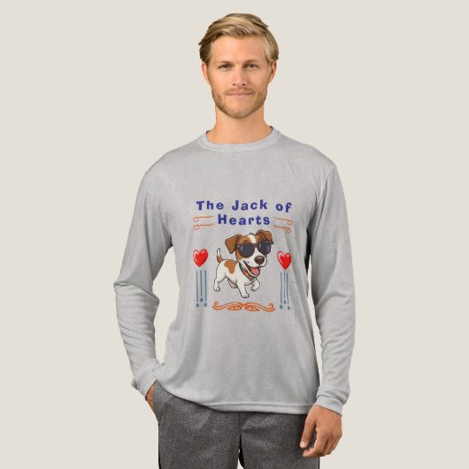 Valentijnsdag Tri-Blend Shirt (Voorkant)