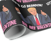 VALENTIJNSDAG TRUMP BRANDON WRAPPINGPAPIER CADEAUPAPIER (Rol Hoek)