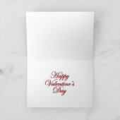 Valentijnsdag - twee erwten in een peul feestdagen kaart (Binnen)