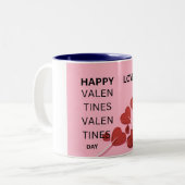 VALENTIJNSDAG TWEEKLEURIGE KOFFIEMOK (Voorkant links)