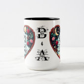  Valentijnsdag Tweekleurige Koffiemok (Center)