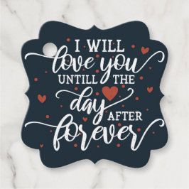 Valentijnsdag Typografie Bedankjes Labels