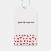 Valentijnsdag Typografie Cadeaulabel (Achterkant)