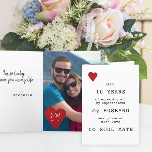 Valentijnsdag typografie foto gepersonaliseerd feestdagen kaart