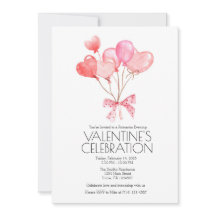 Valentijnsdag Uitnodiging 5x7 Uitnodiging